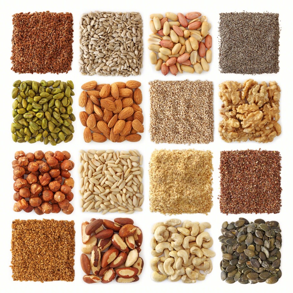 坚果有助于降低总胆固醇，有害胆固醇。