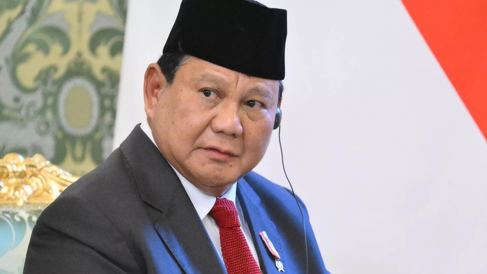 印尼总统普拉博沃•苏比安托。