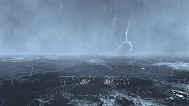 热带低压靠近东海