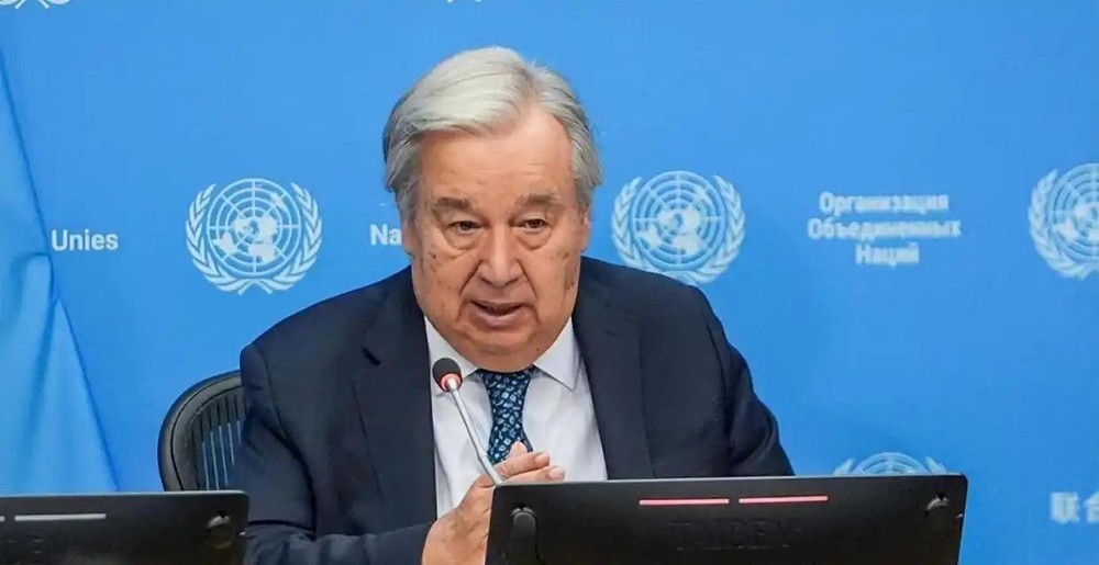 联合国秘书长古特雷斯。