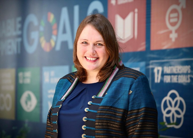 国际移民组织（IOM）驻越南代表肯德拉·里纳斯。