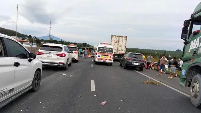 交通事故现场。