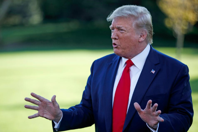 美国总统特朗普。