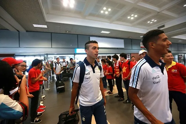 U20 Argentina được chào đón nồng nhiệt tại Hà Nội ảnh 2