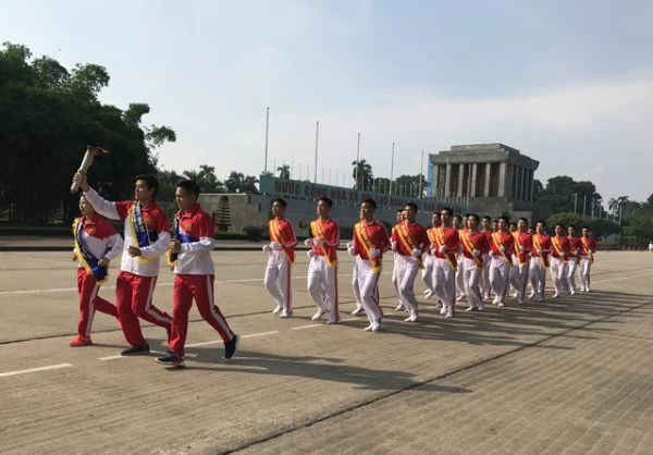 Dự kiến, nghi lễ xin lửa ngọn đuốc rước của SEA Games 31 thực hiện lúc 17 giờ ngày 6-5 tại Bảo tàng Hồ Chí Minh (Hà Nội).