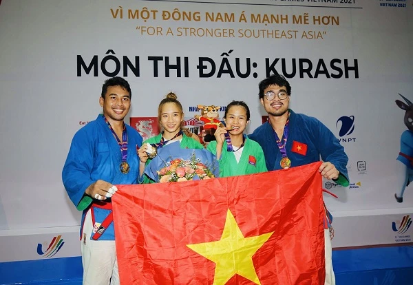 Nhiều khả năng võ sĩ kurash tiếp tục giành HCV tại ngày thi đấu 11-5. Ảnh: DŨNG PHƯƠNG