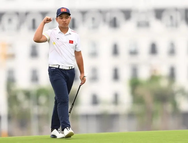 Anh Minh sẽ là một trong những golf thủ được chú ý ở giải lần này. Ảnh: Q.THẮNG