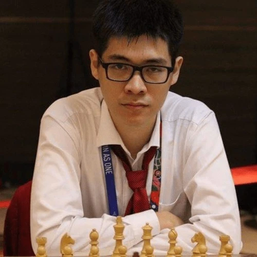 Lê Tuấn Minh đã có thứ hạng 22 nội dung cờ nhanh. Ảnh: CHESS