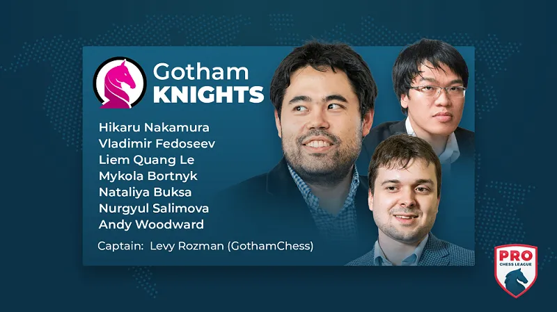 Lê Quang Liêm thi đấu giải Pro Chess League 2023. Ảnh: Chess24
