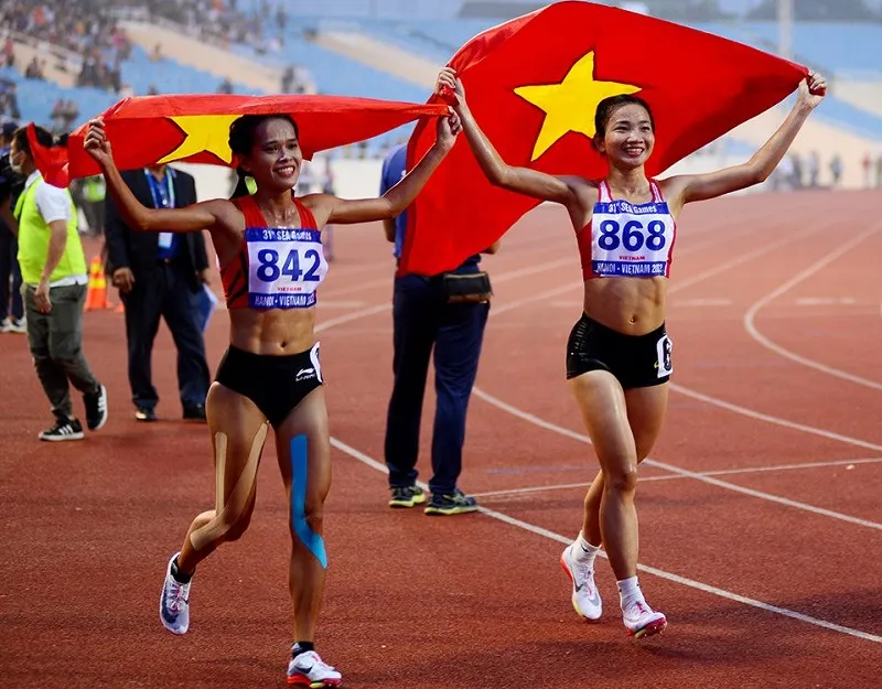 Điền kinh Việt Nam thận trọng với các mục tiêu HCV ở kỳ SEA Games 32 tới đây. Ảnh: D.P