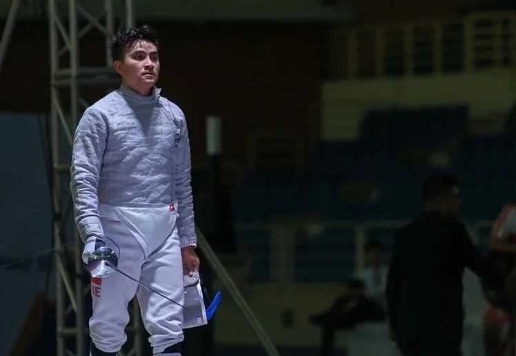 Kiếm thủ Vũ Thành An cùng các đồng đội sẽ đi Italy thi đấu. Ảnh: ĐỖ TRUNG