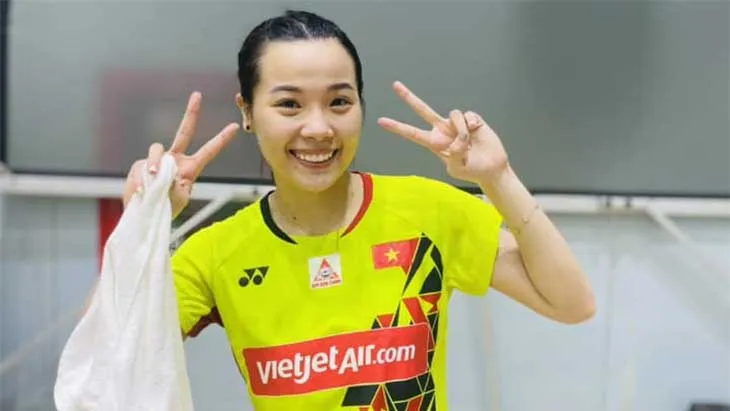 Thùy Linh có chiến thắng tại bán kết và triển vọng là nhà vô địch nếu thành công tại chung kết đơn nữ của giải. Ảnh: T.LINH