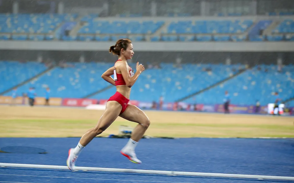 Nguyễn Thị Oanh đã thi đấu xuất sắc. Ảnh: DŨNG PHƯƠNG