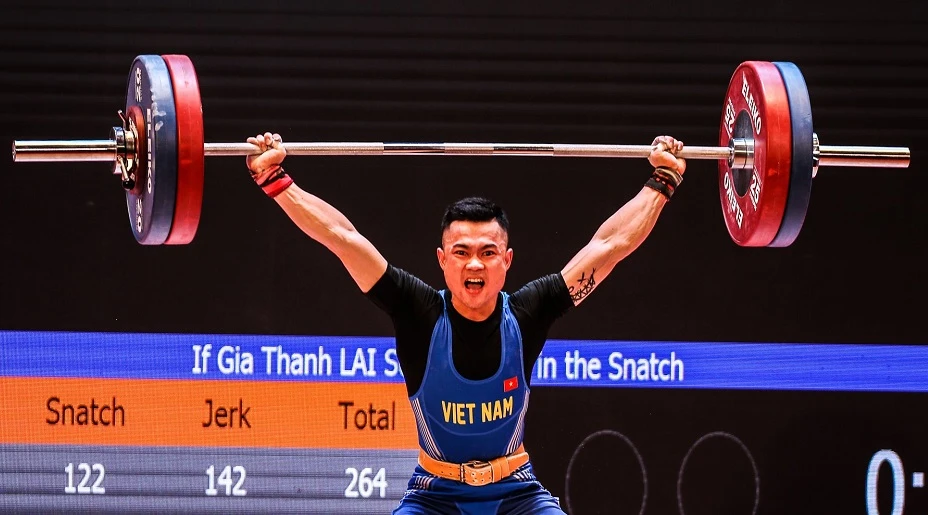 Lại Gia Thành sẽ bước vào thi đấu tại SEA Games 32 trong ngày 13-5. Ảnh: D.P