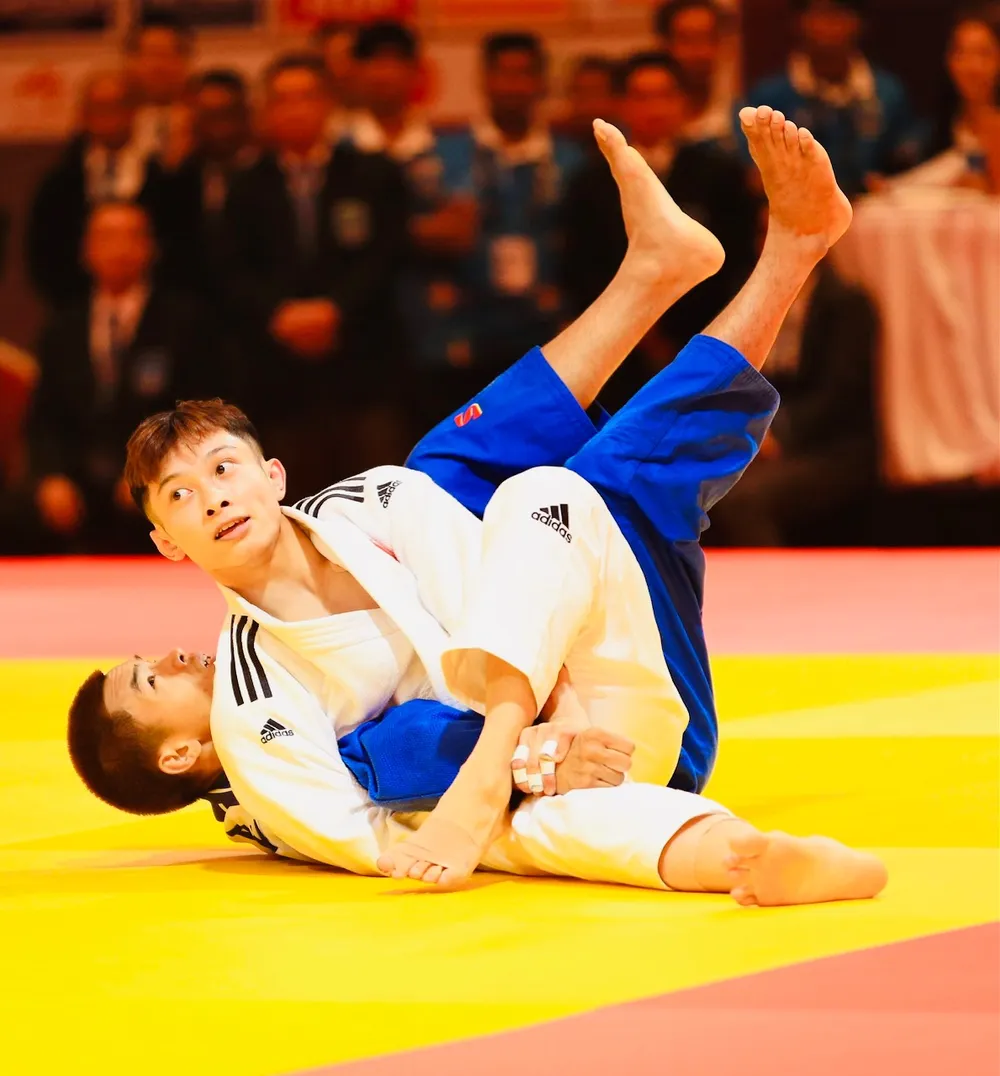Đội judo Việt Nam giành được 7 tấm HCV tại SEA Games 32 và đây là một trong những đội tuyển võ thuật có thành tích tốt nhất. Ảnh: DŨNG PHƯƠNG