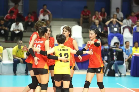 Đội tuyển bóng chuyền nữ Việt Nam có quyết tâm cao tại giải AVC Challenge Cup 2023 lần này. Ảnh: D.P