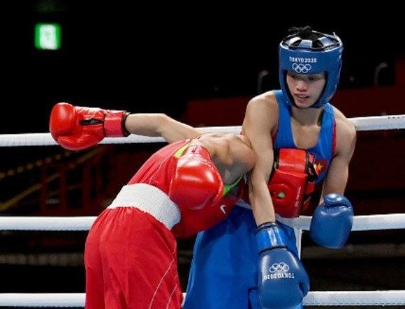 Nguyễn Thị Tâm từng được dự Olympic 2020 nhưng khả năng môn boxing sẽ vắng mặt tại Olympic 2024 (?). Ảnh: IOC