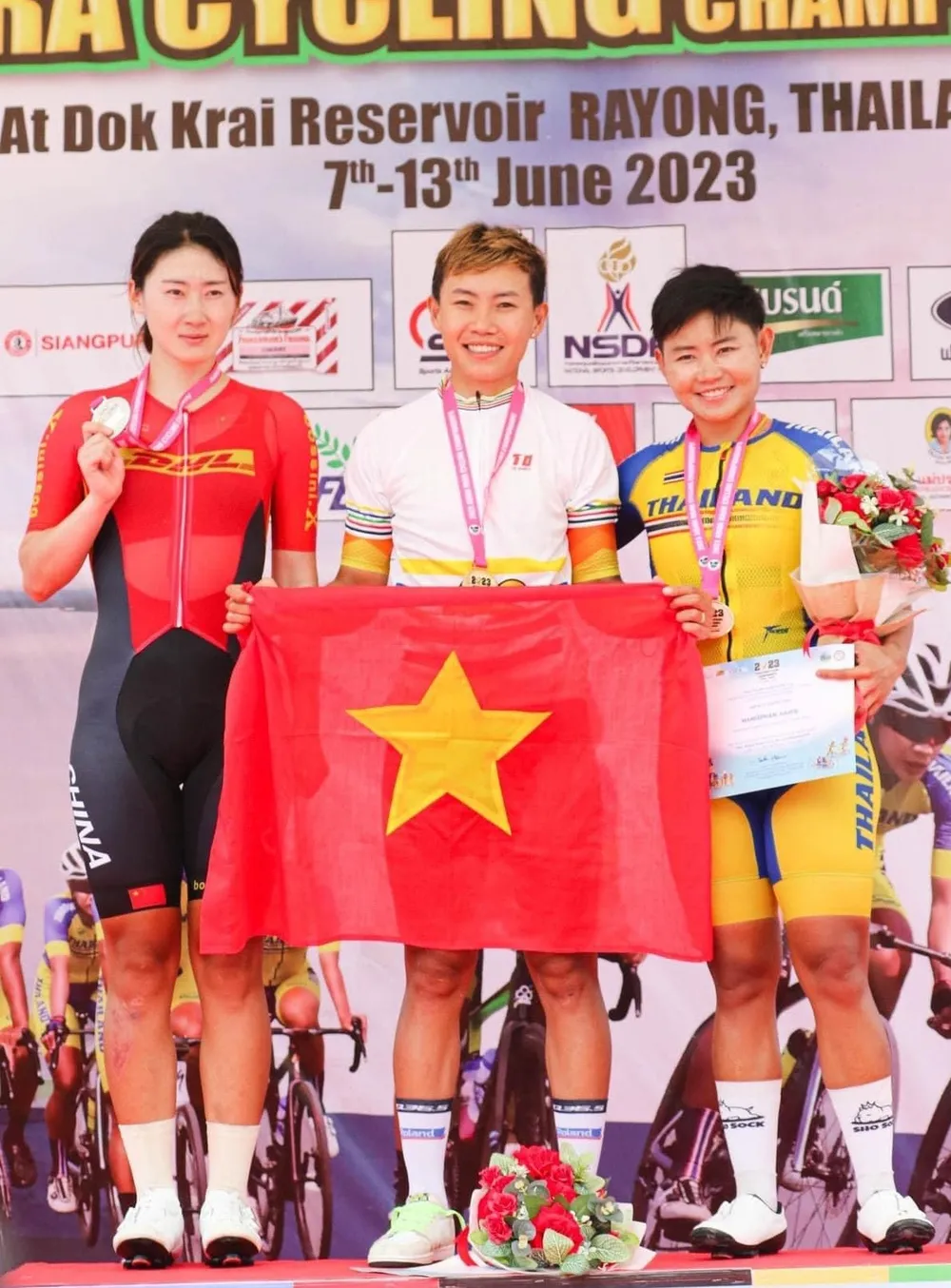 Nguyễn Thị Thật được thể thao Việt Nam tập trung đầu tư hướng tới ASIAD 19-2022 và Olympic năm 2024. Ảnh: THAICYCLING