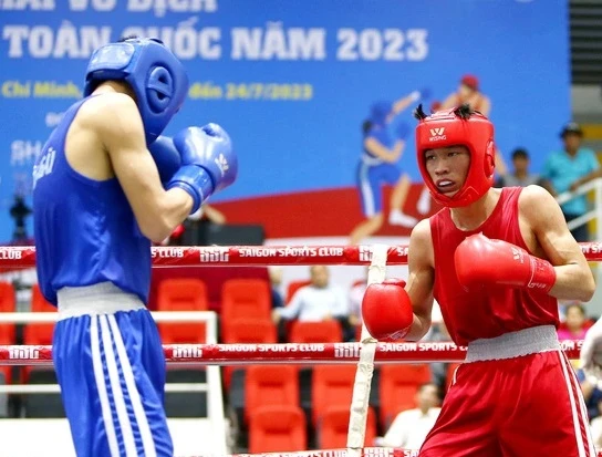 Giải boxing trẻ toàn quốc 2023 đã để lại nhiều điều mà người làm nghề phải suy nghĩ. Ảnh: HOÀNG TÙNG.TT