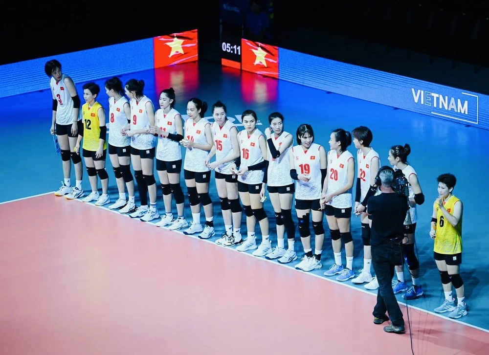 Tuyển bóng chuyền nữ Việt Nam sẽ đấu với đội nữ Kenya trong chiều 29-7. Ảnh: FIVB