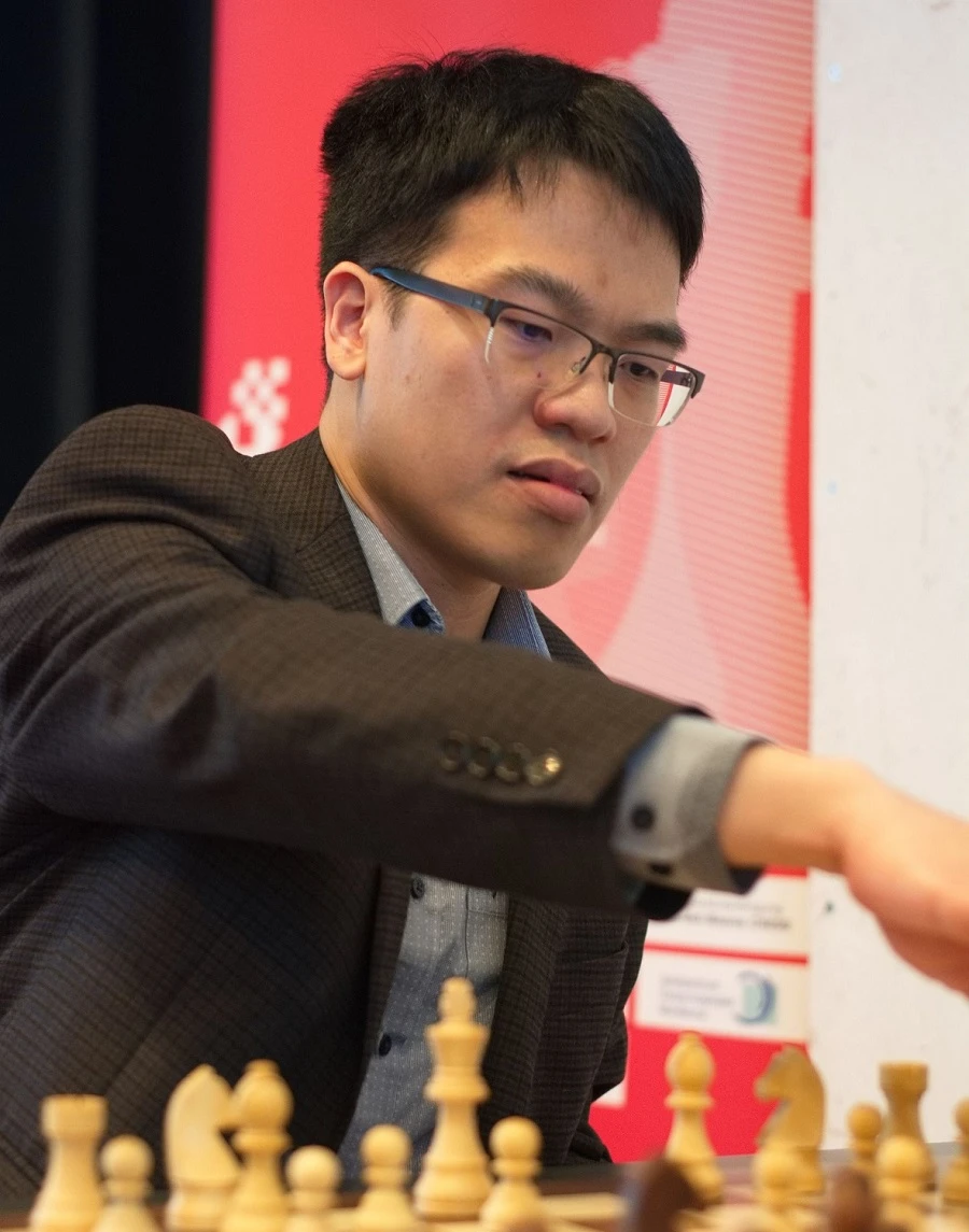 Lê Quang Liêm có khởi đầu bằng một kết quả hòa tại World Cup 2023. Ảnh: BIELCHESS