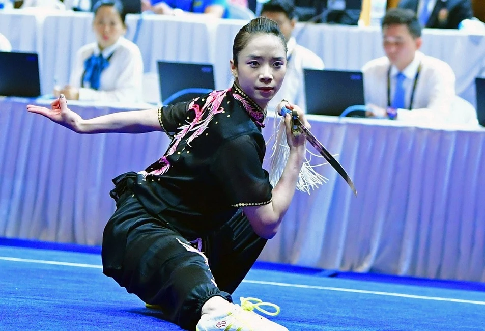 Các võ sĩ wushu sẽ được tập huấn Trung Quốc để chuẩn bị tốt nhất chuyên môn. Ảnh: D.P