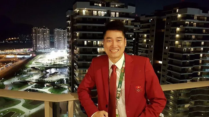 HLV Nguyễn Lê Bá Quang là trọng tài đấu kiếm Việt Nam tham gia điều hành ở ASIAD 19 tới đây. Ảnh: BÁ QUANG