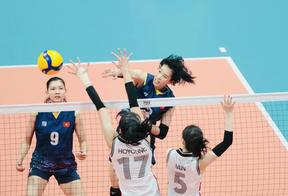 Chủ công Trần Thị Thanh Thúy đã thi đấu thành công ở ASIAD 19. Ảnh: LƯỢNG LƯỢNG