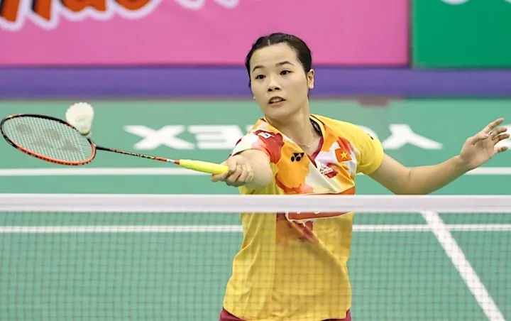 Thùy Linh đã có chiến thắng đầu tay tại Đan Mạch. Ảnh: D.P