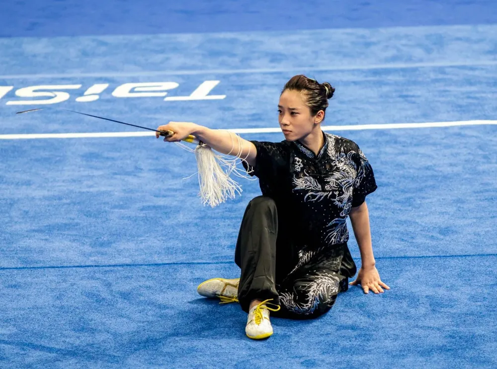 Thúy Vi là một trong những tuyển thủ có kinh nghiệm nhất nội dung taolu của đội wushu Việt Nam thời điểm hiện tại. Ảnh: LƯỢNG LƯỢNG Thúy Vi là một trong những tuyển thủ có kinh nghiệm nhất nội dung taolu của đội wushu Việt Nam thời điểm hiện tại. Ảnh: LƯỢNG LƯỢNG