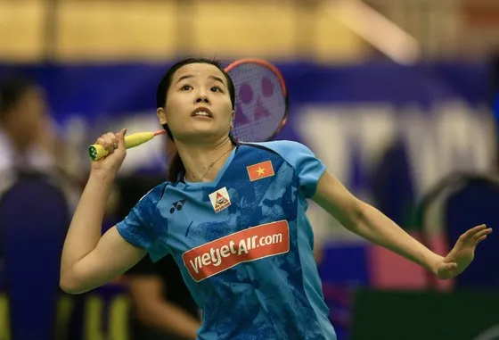 Nguyễn Thùy Linh đã thua tại tứ kết đơn nữ giải Masters Trung Quốc 2023. Ảnh: DŨNG PHƯƠNG