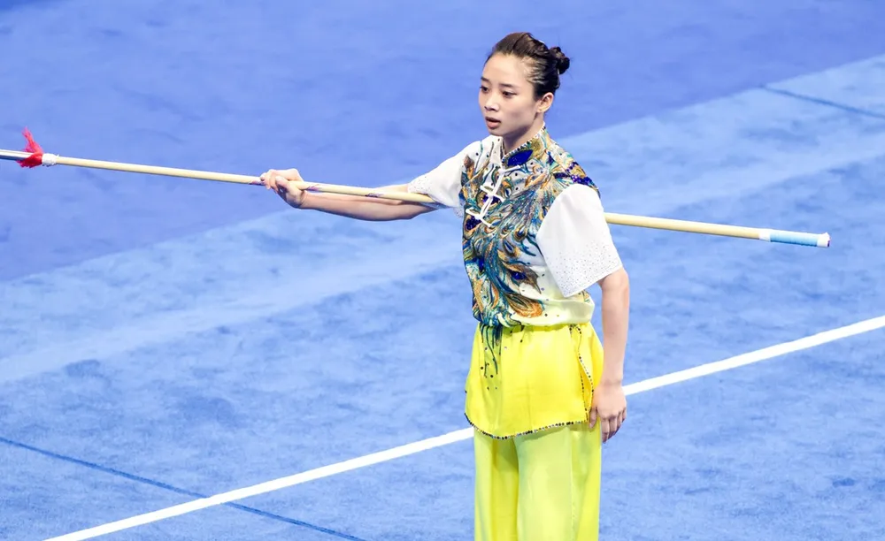 Dương Thúy Vi cho biết mình là VĐV chuyên nghiệp nên luôn hướng tới những giải đấu có sự cạnh tranh cao nhất để phát huy chuyên môn. Ảnh: LƯỢNG LƯỢNG