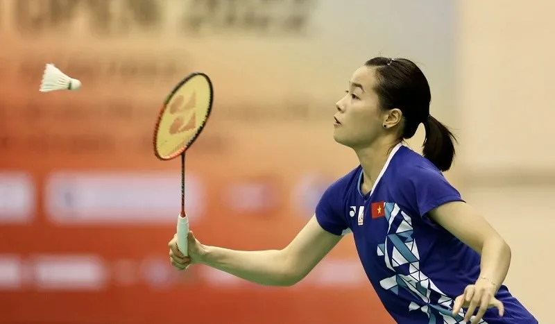 Nguyễn Thùy Linh chơi xuất sắc để vào chung kết giải cầu lông Đức mở rộng 2024. Ảnh: DŨNG PHƯƠNG