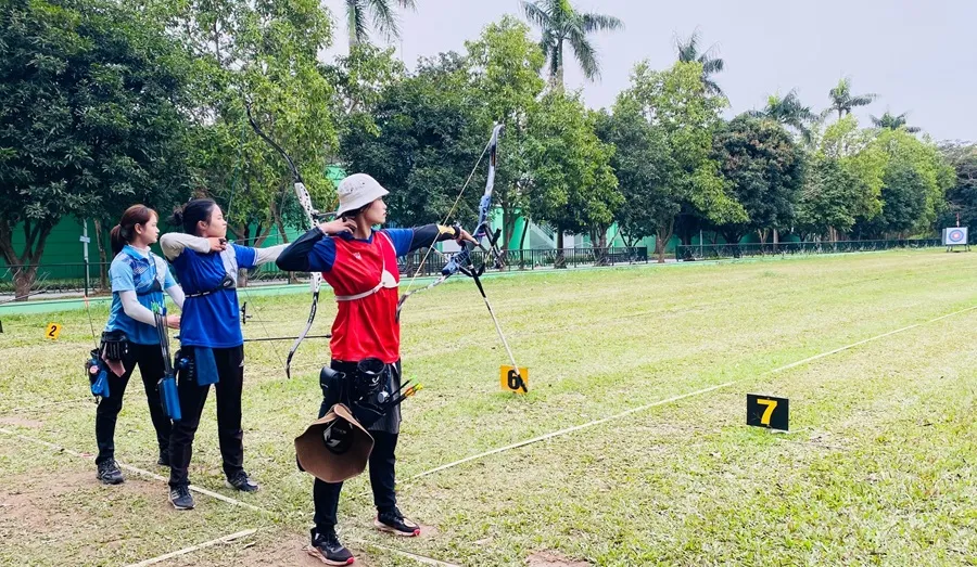 Ánh Nguyệt sẽ thi đấu tại Trung Quốc để tích lũy thêm điểm cá nhân trong việc tranh vé Olympic 2024. Ảnh: MINH MINH