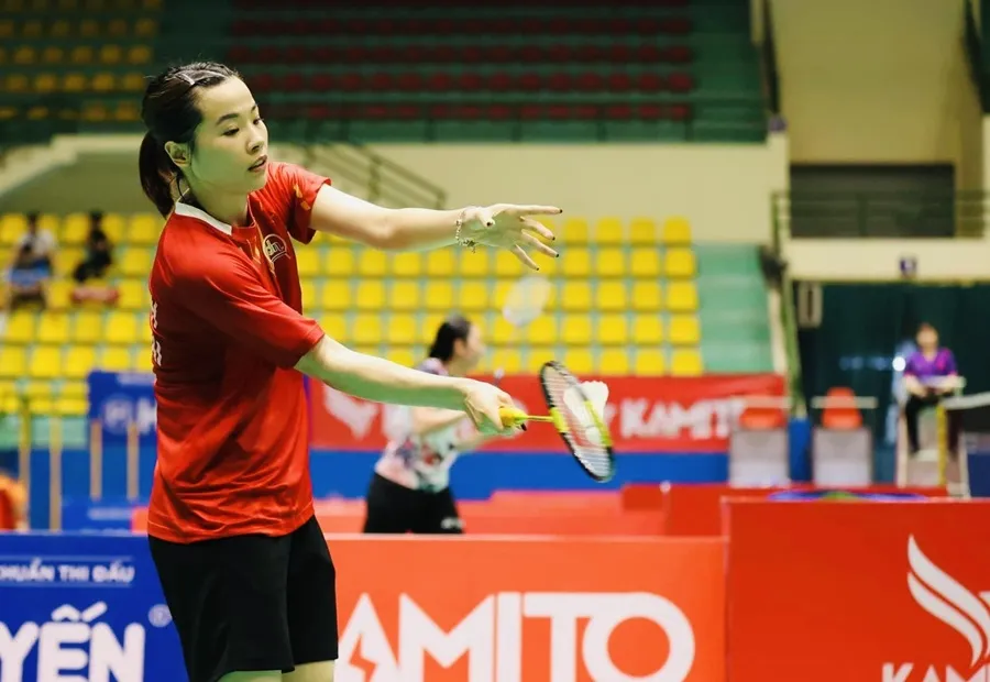 Thùy Linh đã vươn lên hạng 23 thế giới và chờ cơ hội được nằm trong nhóm hạt giống bốc thăm Olympic 2024. Ảnh: Đ.ĐỒNG