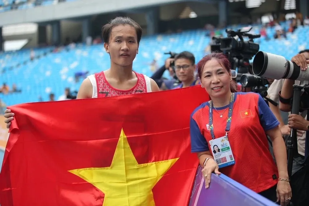 Nhi Yến là gương mặt triển vọng của điền kinh tốc độ Việt Nam trong giai đoạn tới. Ảnh: DŨNG PHƯƠNG yen 2.jpg