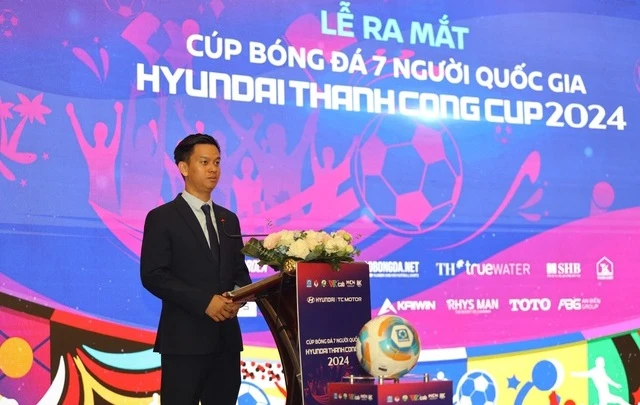 Ban tổ chức thông tin về giải đấu năm nay. Ảnh: VIETFOOTBALL