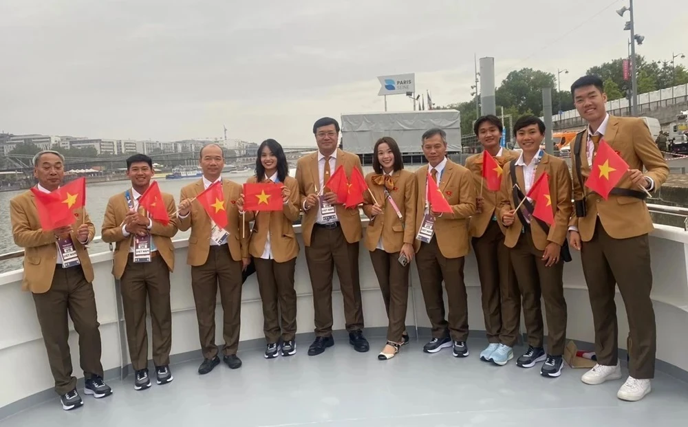 Thể thao Việt Nam đã dự Olympic tại Pháp nhưng không giành được huy chương dù rất được kỳ vọng có kết quả cao nhất. Ảnh: ĐOÀNTTVN