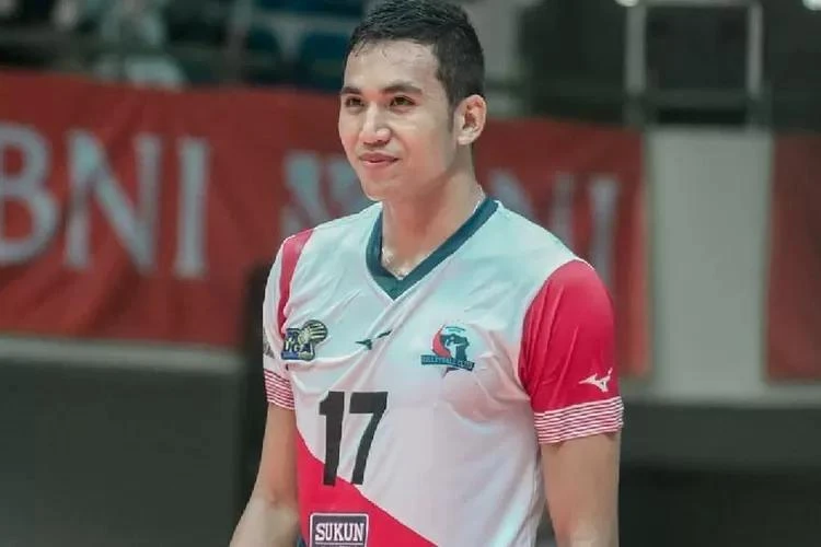 Tay đập Rendy Tamamilang là ngoại binh quan trọng của đội nam Công an TPHCM. Ảnh: INDONESIAVOLLEYBALL