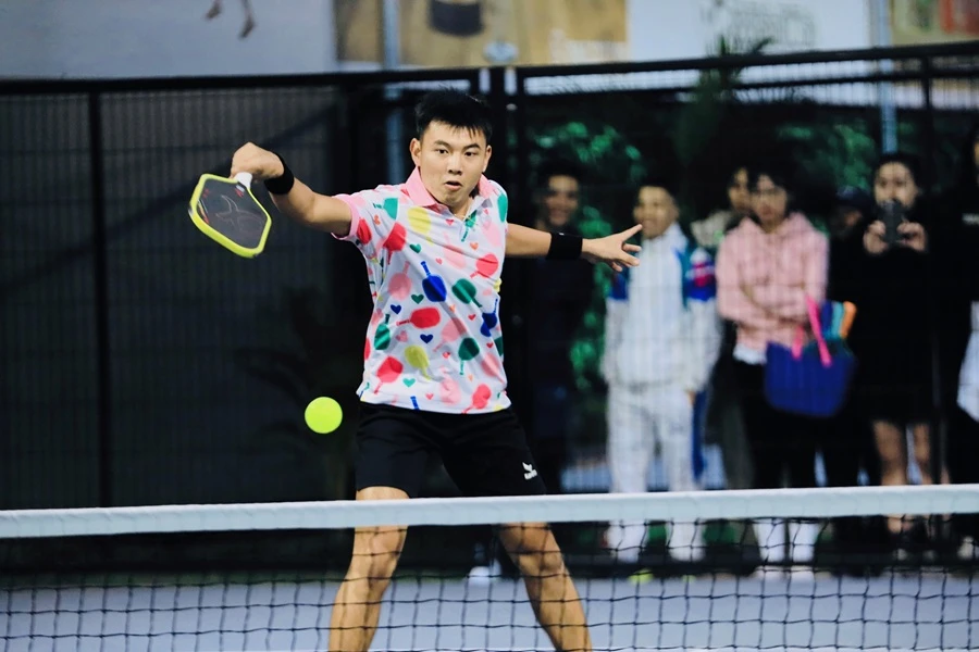 Lý Hoàng Nam sẽ là gương mặt được chú ý tại giải pickleball vô địch quốc gia 2025. Ảnh: NGUYỄN ĐẠT