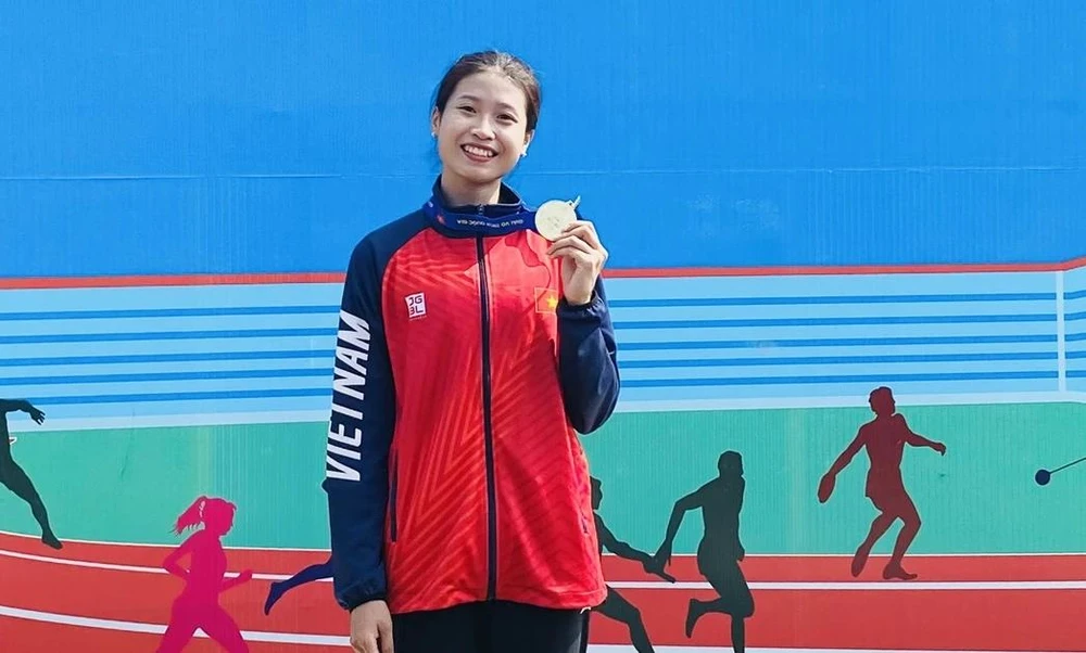 Nguyễn Thị Hường có những mục tiêu quan trọng để sẵn sàng tham dự giải vô địch châu Á 2025. Ảnh: MINH MINH