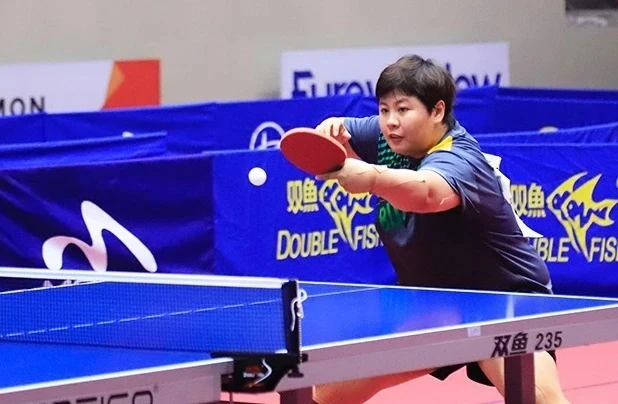 Mai Hoàng Mỹ Trang có nhiều kinh nghiệm trong các giải quốc gia từ trước tới nay. Ảnh: Q.THÁI trang-819-6692.jpg