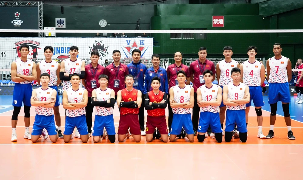 Bóng chuyền nam Việt Nam có nhiệm vụ quan trọng nhất là giành kết quả huy chương tại SEA Games 33-2025. Ảnh: AVC bongc1.jpg