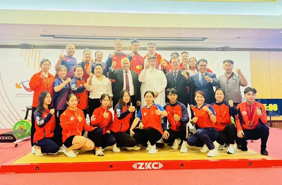 Tại đấu trường quốc tế, lực sĩ cử tạ trẻ Việt Nam đạt không ít thành tích huy chương. Ảnh: NGUYỄN HUY IMG_5409.jpg