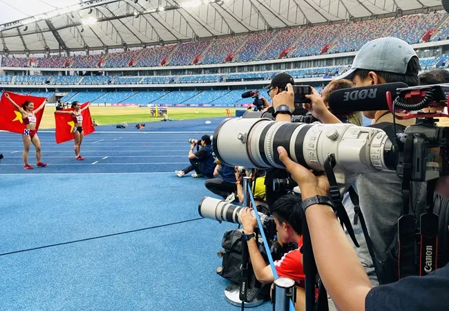 Dự kiến SEA Games 33-2025 sẽ bán bản quyền truyền hình tới các quốc gia có nhu cầu phát sóng trực tiếp các môn thể thao thi đấu. Ảnh: MINH MINH
