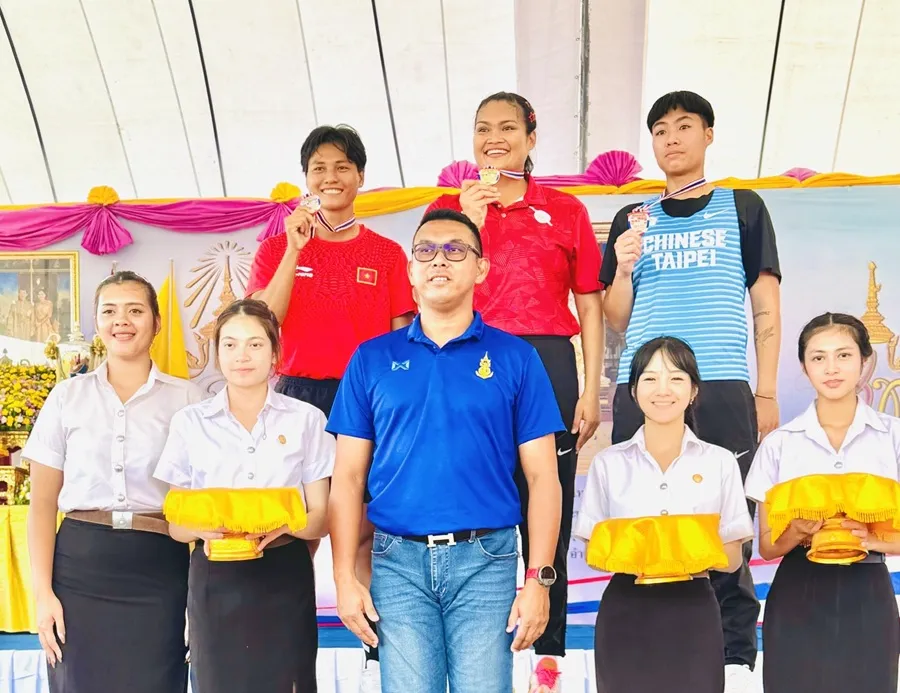 VĐV đội tuyển điền kinh Việt Nam đã có trải nghiệm chuyên môn quan trọng tại Thái Lan. Ảnh: NGUYỄN ĐỨC dg4.jpg
