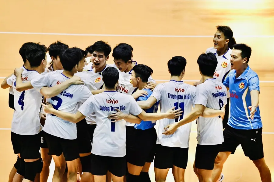 Đội bóng chuyền nam Long An đang là 1 trong 8 đội dự giải vô địch quốc gia 2025. Ảnh: DŨNG PHƯƠNG the thao bong chuyen 1.jpg