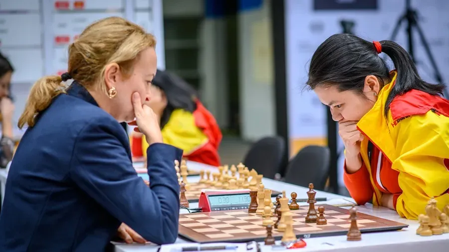 Phạm Lê Thảo Nguyên đại diện cho cờ vua nữ Việt Nam dự World Cup 2025. Ảnh: FIDE