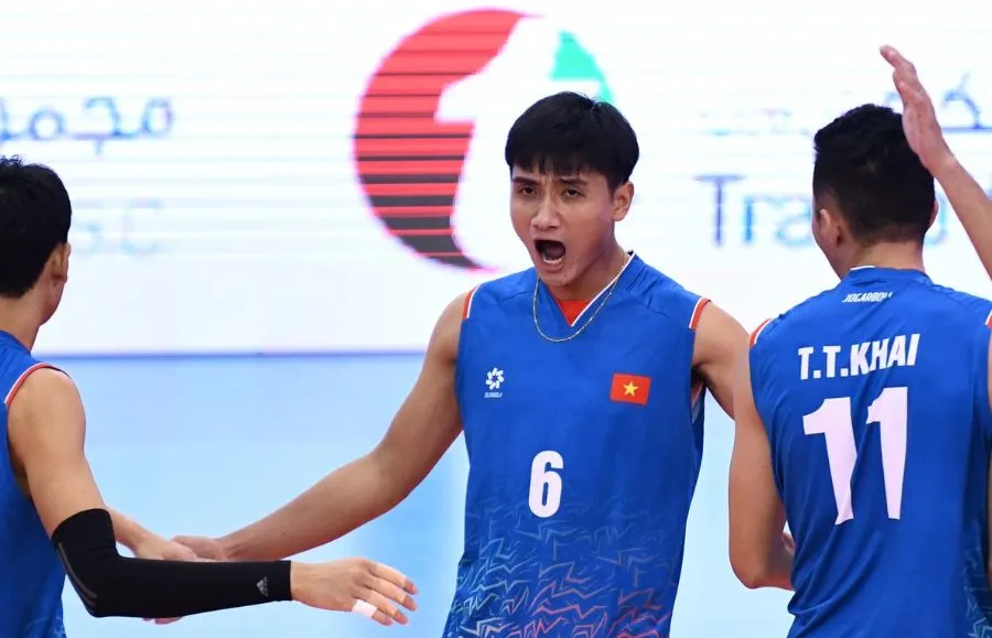 Cầu thủ Phạm Văn Hiệp (6) đã trở lại đội hình để dự SEA V.League 2025. Ảnh: AVC