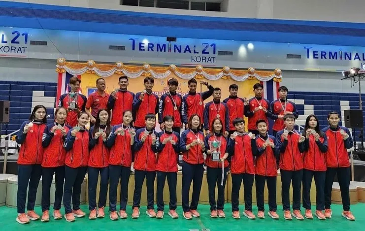Năm 2024, đội tuyển cầu mây Việt Nam đã thi đấu giải thế giới nhưng lỡ cơ hội giành HCV. Ảnh: THÁI XUÂN cau may 1.jpg
